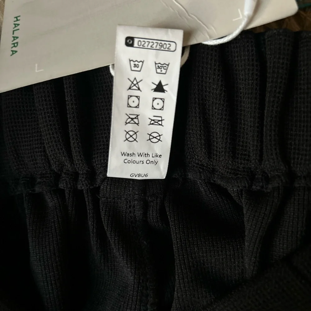 Halara Flex™ High Waisted Pocket Wide Leg Waffle Work Pants - Picture 10 of 10